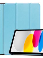 LUQ LUQ iPad 10 2022 Hoesje - Lichtblauw