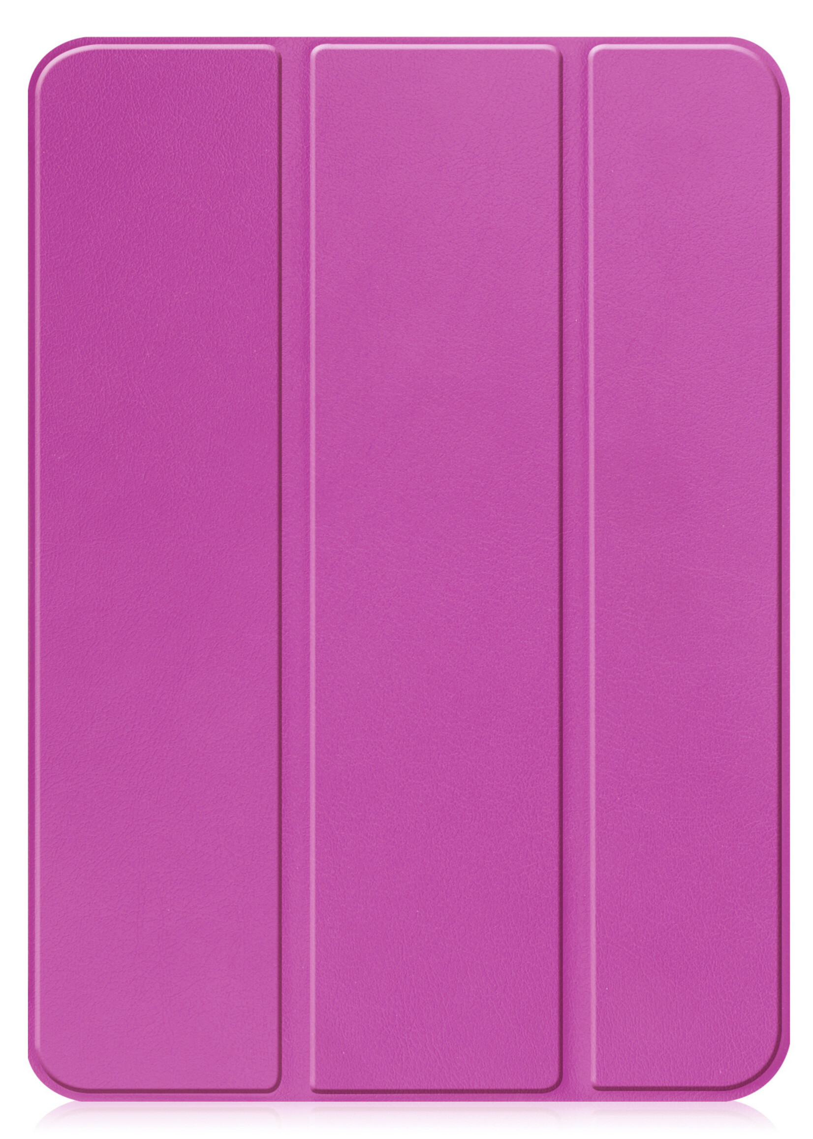 LUQ Hoes Geschikt voor iPad 2022 Hoes Luxe Hoesje Book Case - Hoesje Geschikt voor iPad 10 Hoes Cover - Paars