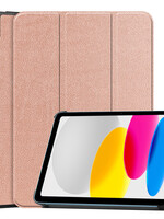LUQ LUQ iPad 10 2022 Hoesje - Rose Goud