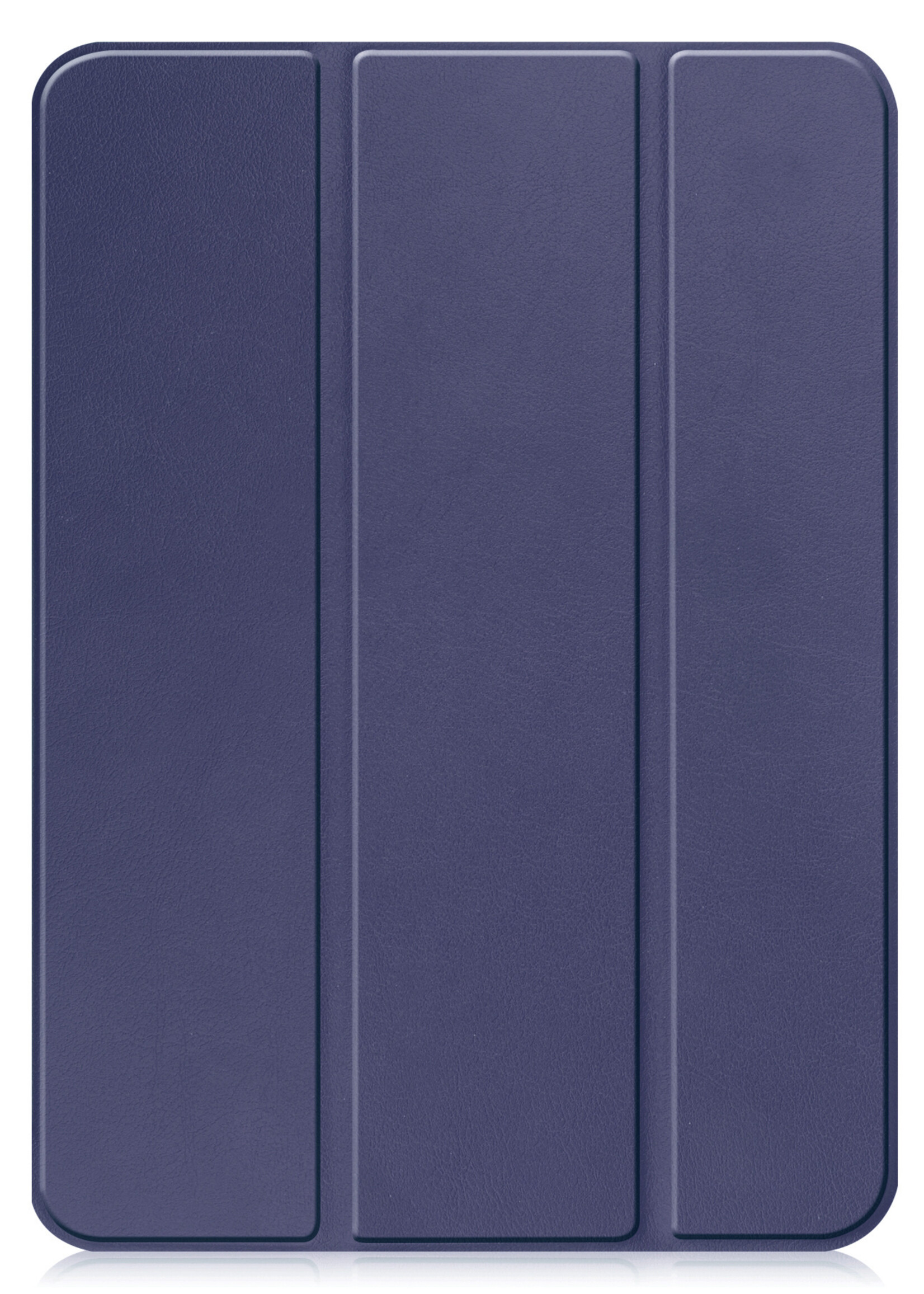 LUQ Hoes Geschikt voor iPad 2022 Hoes Luxe Hoesje Case Met Uitsparing Geschikt voor Apple Pencil Met Screenprotector - Hoesje Geschikt voor iPad 10 Hoes Cover - Donkerblauw