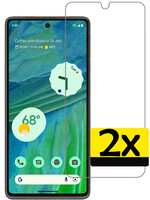 LUQ Google Pixel 7 Screenprotector Glas - 2 PACK