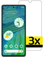 LUQ Google Pixel 7 Screenprotector Glas - 3 PACK