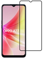 LUQ LUQ OPPO A77 Screenprotector Glas Full Cover