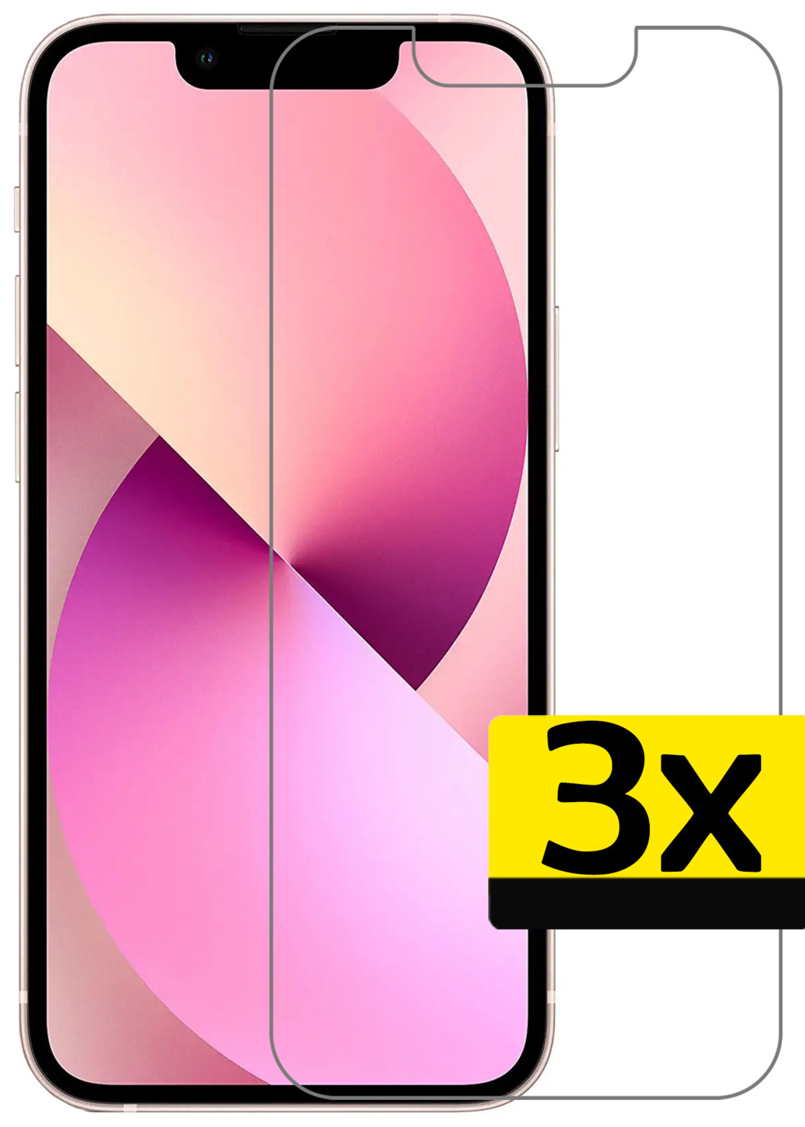 LUQ Screenprotector Geschikt voor iPhone 14 Pro Max Screenprotector Beschermglas Gehard Glas - Screenprotector Geschikt voor iPhone 14 Pro Max Screenprotector Glas - 3 Stuks