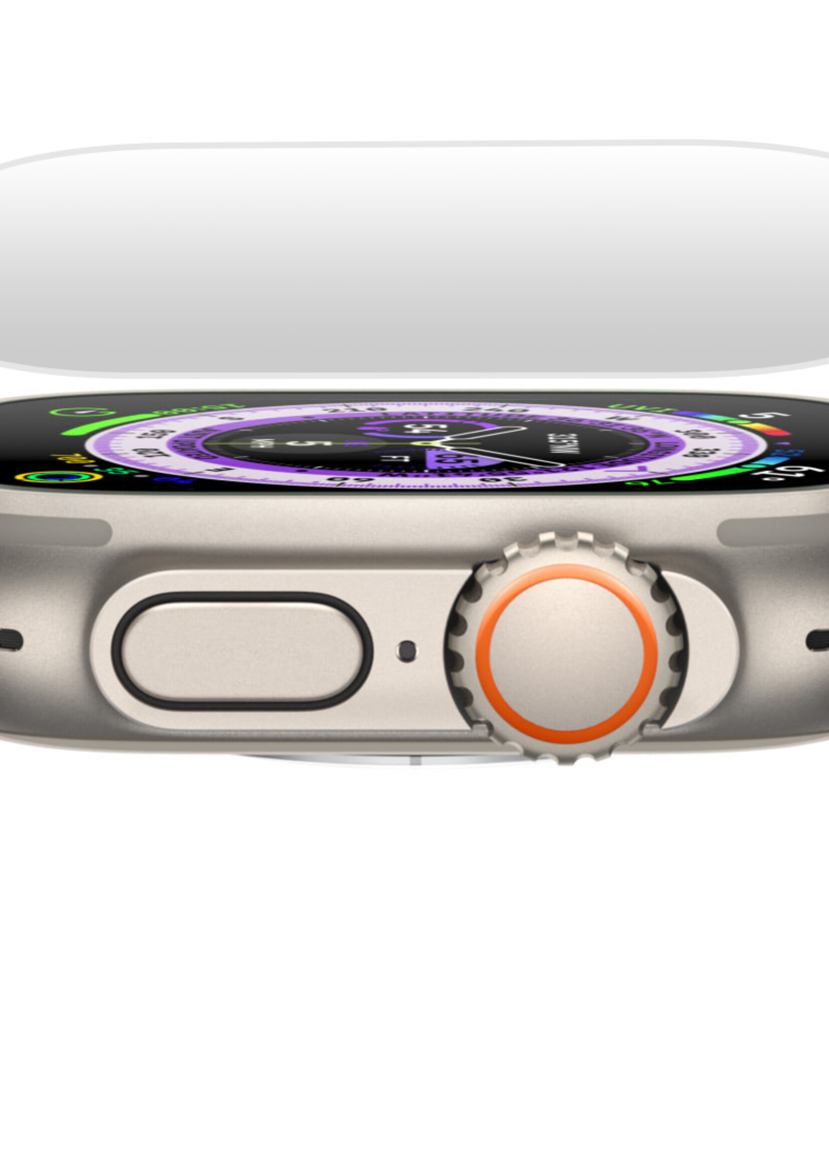 LUQ Screenprotector Geschikt voor Apple Watch Ultra Screenprotector Bescherm Glas Screen Protector - Screenprotector Geschikt voor Apple Watch Ultra (49 mm) Gehard Glas - 2 Stuks