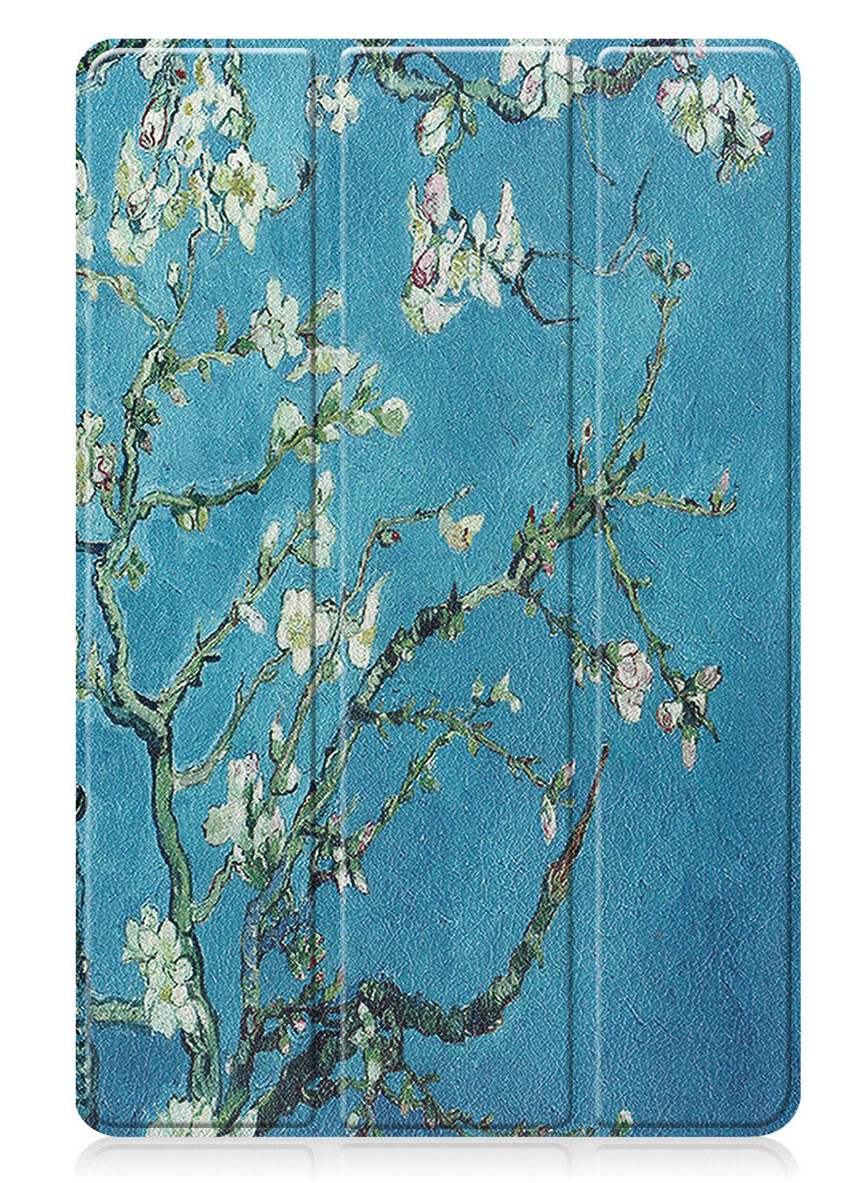 LUQ Hoes Geschikt voor Lenovo Tab P11 Pro Hoes Luxe Hoesje Case Met Uitsparing Geschikt voor Lenovo Pen Met Screenprotector - Hoesje Geschikt voor Lenovo Tab P11 Pro Hoes Cover - Bloesem