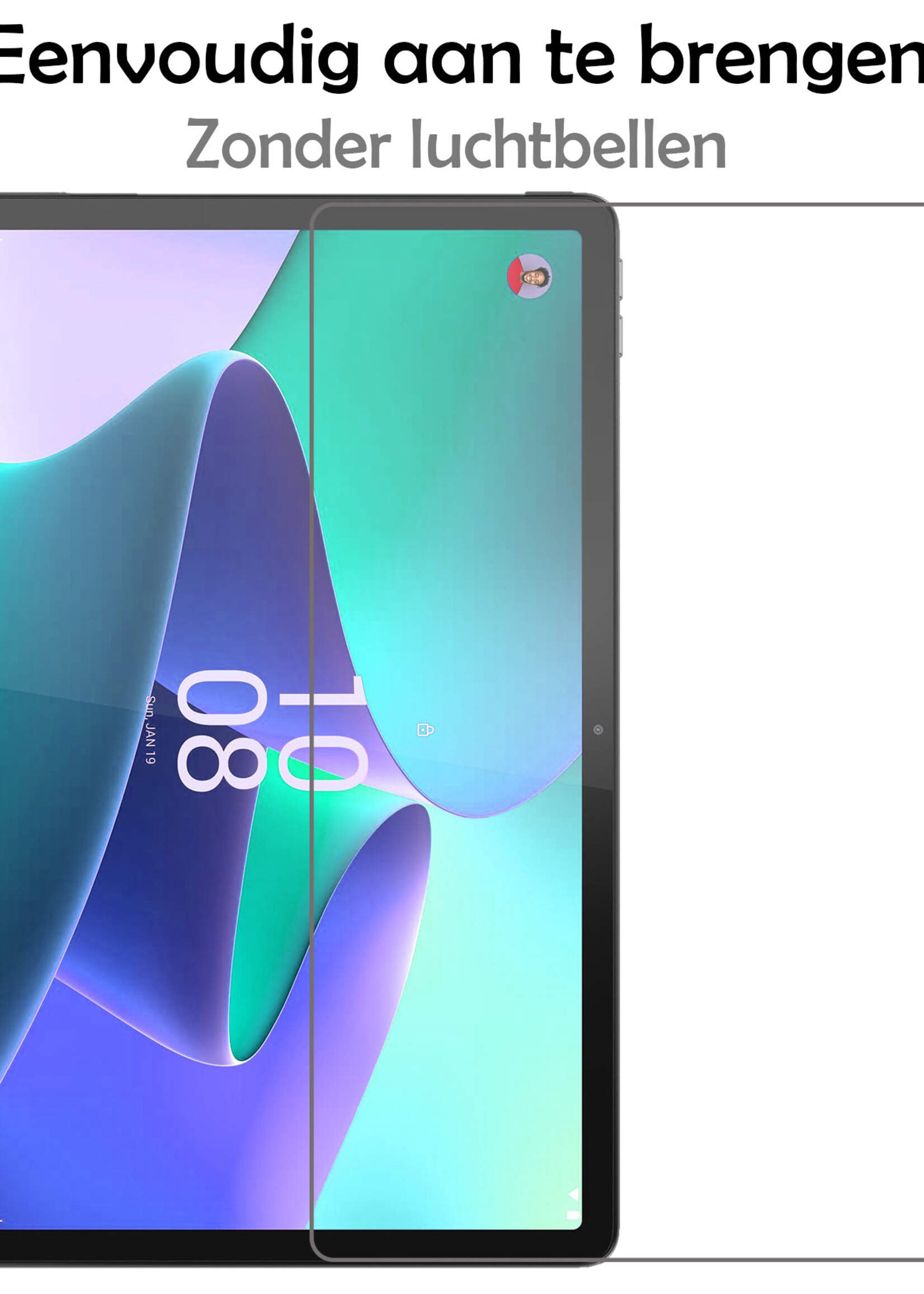 LUQ Hoes Geschikt voor Lenovo Tab P11 Pro Hoes Luxe Hoesje Case Met Uitsparing Geschikt voor Lenovo Pen Met Screenprotector - Hoesje Geschikt voor Lenovo Tab P11 Pro Hoes Cover - Donkergroen