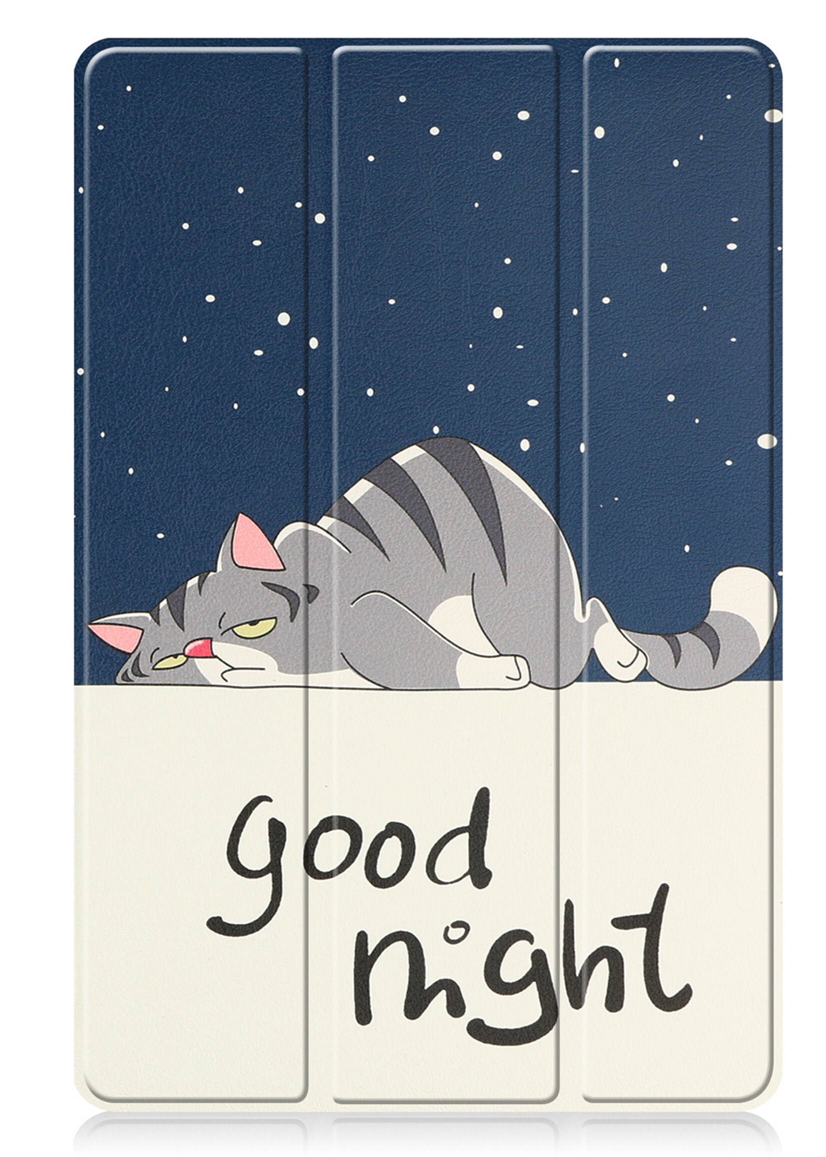 LUQ Hoes Geschikt voor Lenovo Tab P11 Pro Hoes Luxe Hoesje Case Met Uitsparing Geschikt voor Lenovo Pen Met Screenprotector - Hoesje Geschikt voor Lenovo Tab P11 Pro Hoes Cover - Kat