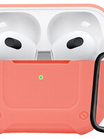LUQ LUQ Siliconen Hoesje Voor Apple AirPods 3 - Zalm