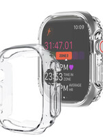 LUQ Apple Watch Ultra Hoesje Siliconen Transparant - 49 mm