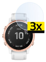 LUQ LUQ Garmin Fenix 6s Pro Screenprotector - 3 PACK