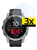 LUQ LUQ Garmin Fenix 7X Screenprotector - 3 PACK
