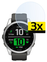 LUQ LUQ Garmin Fenix 7s Screenprotector - 3 PACK