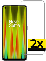 LUQ LUQ OnePlus Nord CE 2 Lite Screenprotector Glas - 2 PACK