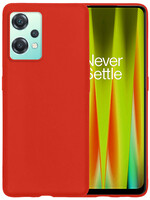 LUQ LUQ OnePlus Nord CE 2 Lite Hoesje Siliconen - Rood