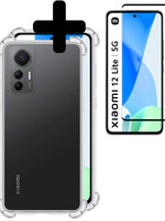 LUQ LUQ Xiaomi 12 Lite Hoesje Shockproof Met Screenprotector
