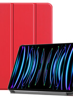 LUQ LUQ iPad Pro 11 inch (2021) Hoesje Bookcase - Rood
