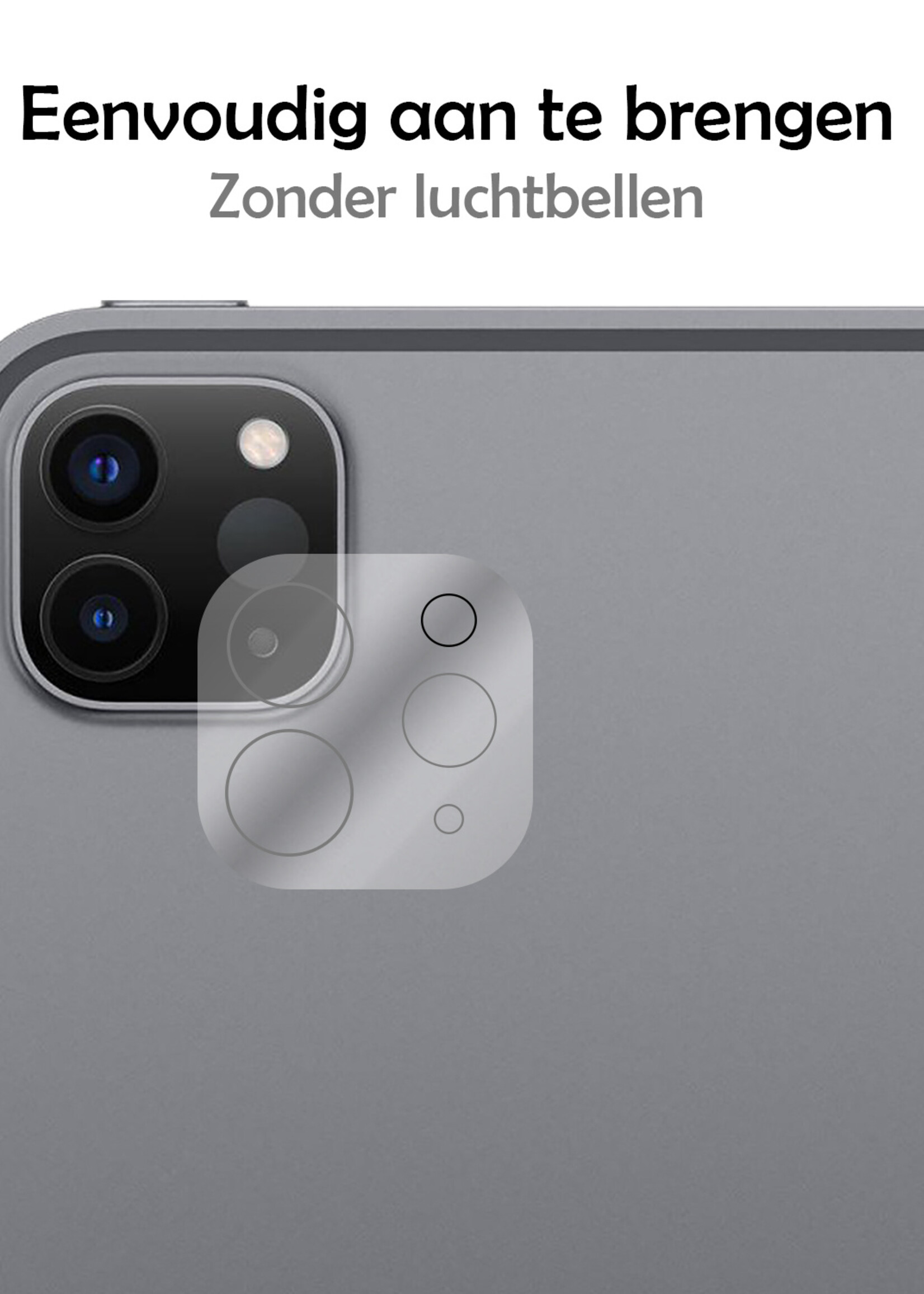 LUQ LUQ iPad Pro 11 inch (2022) Camera Screenprotector - 2 PACK