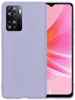 LUQ LUQ OPPO A57 Hoesje Siliconen - Lila