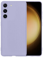 LUQ LUQ Samsung Galaxy S23 Plus Hoesje Siliconen - Lila