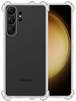 LUQ LUQ Samsung Galaxy S23 Ultra Hoesje Shockproof - Transparant