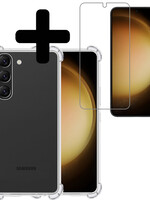 LUQ LUQ Samsung Galaxy S23 Hoesje Shockproof Met Screenprotector