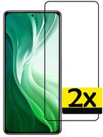 LUQ LUQ Xiaomi 11T Pro Screenprotector Glas - 2 PACK