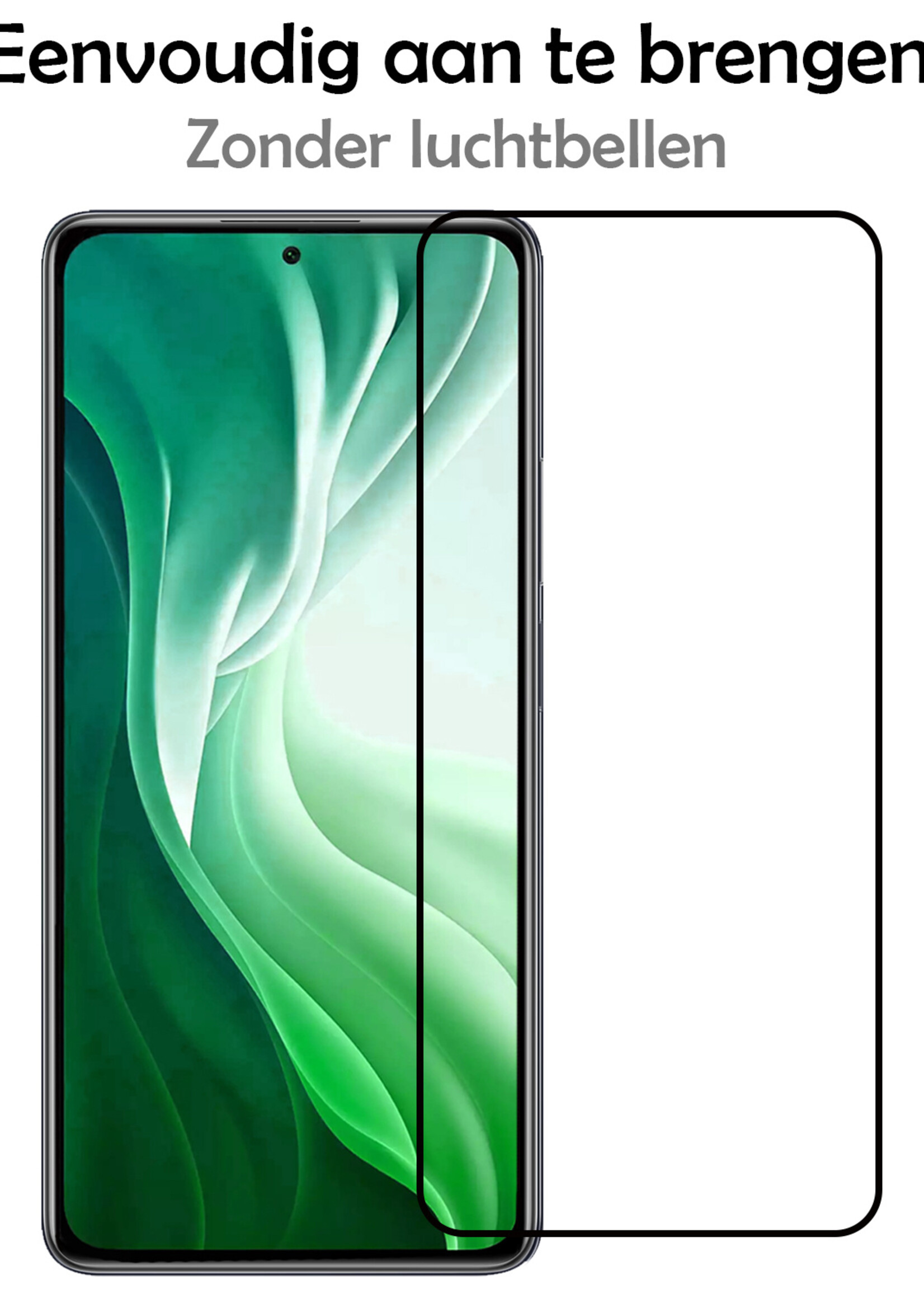 LUQ Screenprotector Geschikt voor Poco F3 Screenprotector Beschermglas Gehard Glas - Screenprotector Geschikt voor Xiaomi Poco F3 Screenprotector Glas