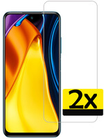 LUQ LUQ Xiaomi Redmi Note 10 5G Screenprotector Glas - 2 PACK