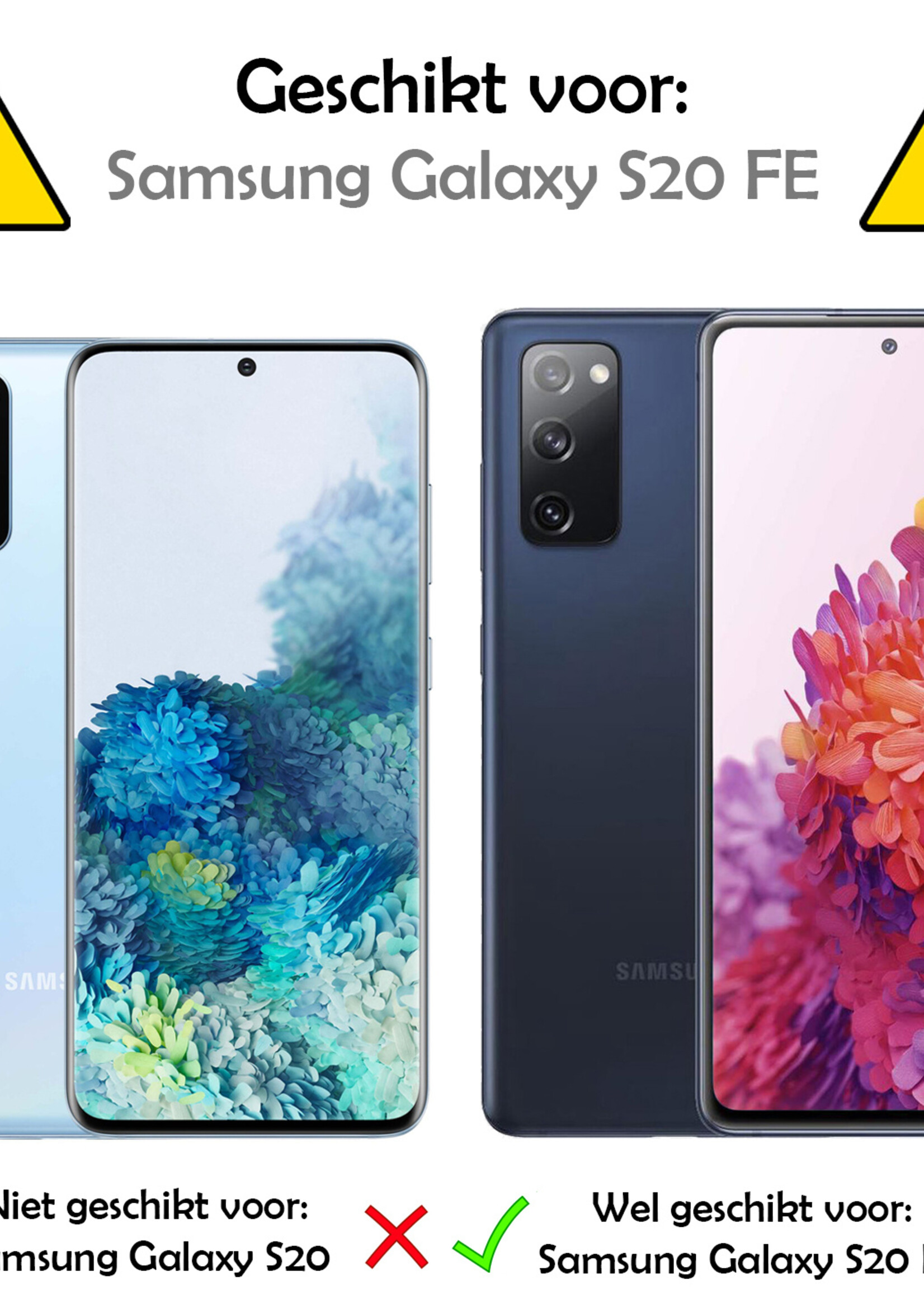 LUQ Screenprotector Geschikt voor Samsung S20 FE Privacy Screenprotector Bescherm Glas - Privacy Screenprotector Geschikt voor Samsung Galaxy S20 FE Screenprotector Glas