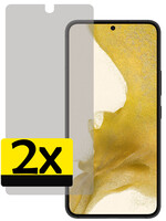 LUQ LUQ Samsung Galaxy S22 Plus Screenprotector Glas Privacy - 2 PACK