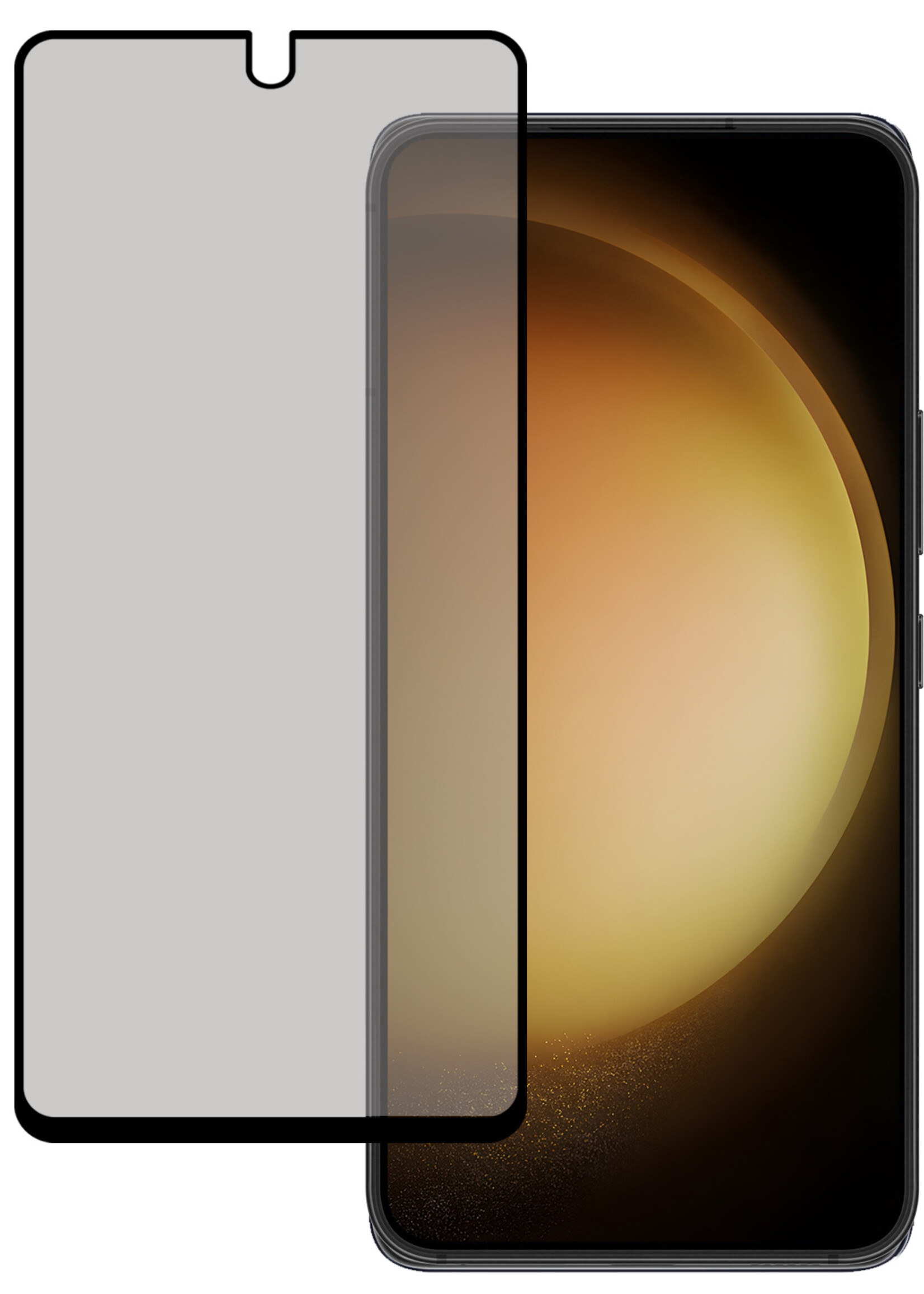 LUQ Screenprotector Geschikt voor Samsung S23 Plus Privacy Screenprotector Bescherm Glas - Privacy Screenprotector Geschikt voor Samsung Galaxy S23 Plus Screenprotector Glas