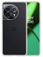 LUQ LUQ OnePlus 11 Hoesje Siliconen - Transparant