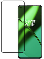 LUQ LUQ OnePlus 11 Screenprotector Glas Full Cover