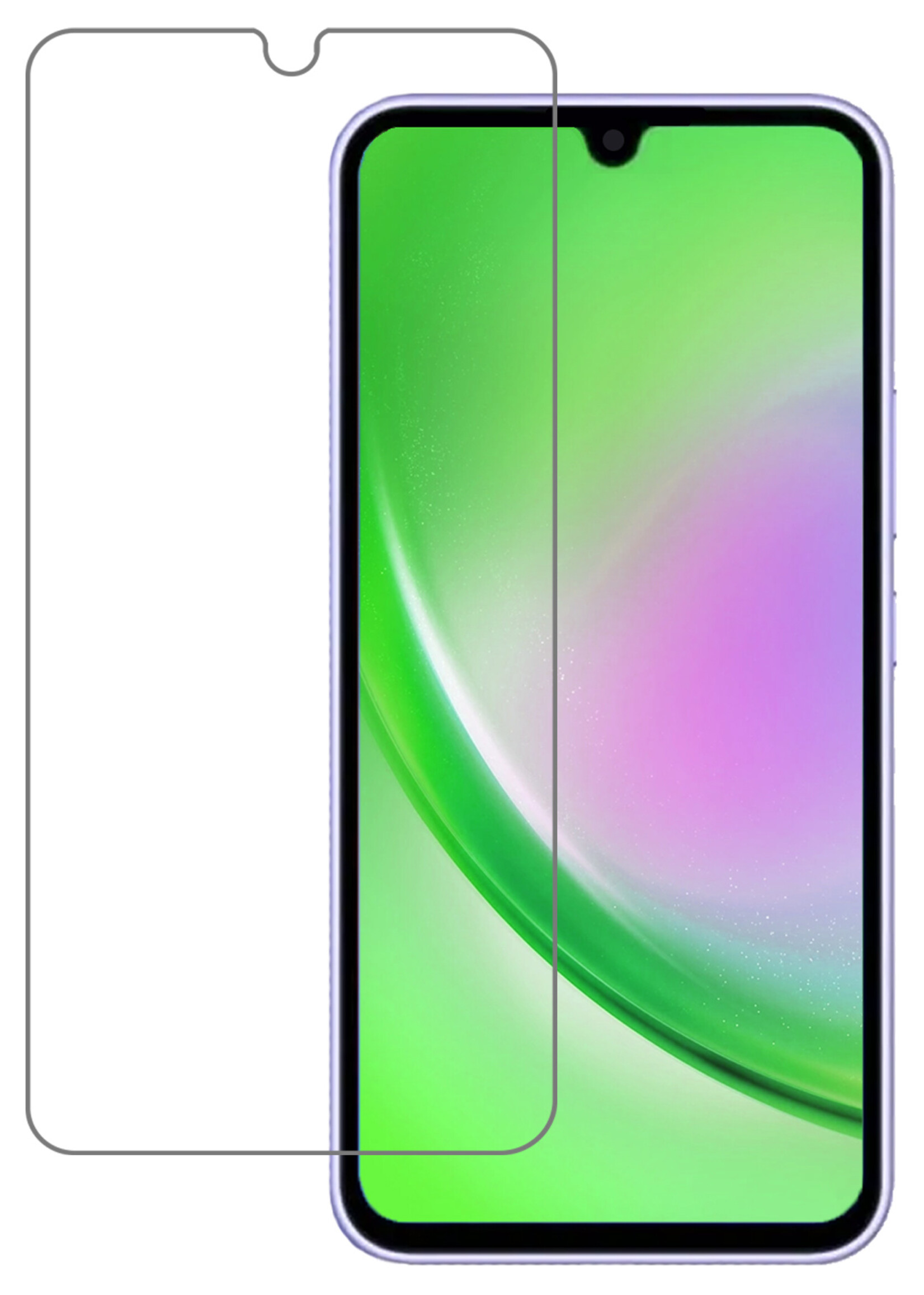 LUQ Screenprotector Geschikt voor Samsung A34 Screenprotector Beschermglas Gehard Glas - Screenprotector Geschikt voor Samsung Galaxy A34 Screenprotector Glas