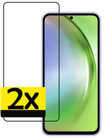 LUQ LUQ Samsung Galaxy A54 Screenprotector Glas Full Cover - 2 PACK