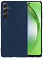 LUQ LUQ Samsung Galaxy A54 Hoesje Siliconen - Donkerblauw