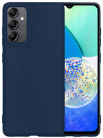 LUQ LUQ Samsung Galaxy A14 Hoesje Siliconen - Donkerblauw
