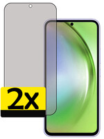 LUQ LUQ Samsung Galaxy A54 Screenprotector Glas Privacy - 2 PACK