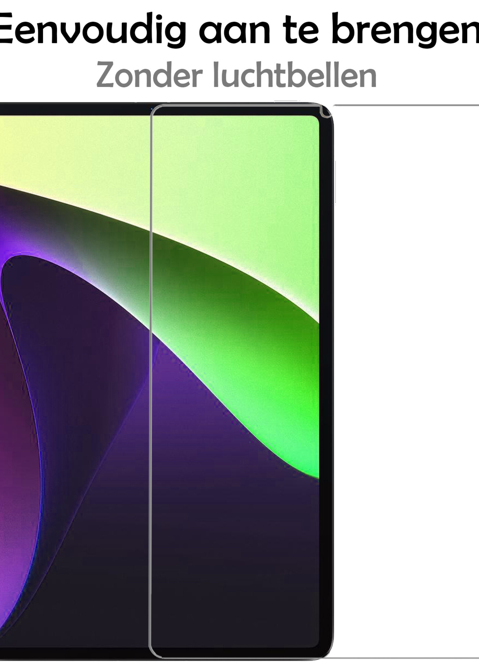 LUQ Screenprotector Geschikt voor Xiaomi Pad 5 Screenprotector Bescherm Glas Tempered Glass Screen Protector - Screen Protector Geschikt voor Xiaomi Pad 5 Screenprotector - 2 Stuks