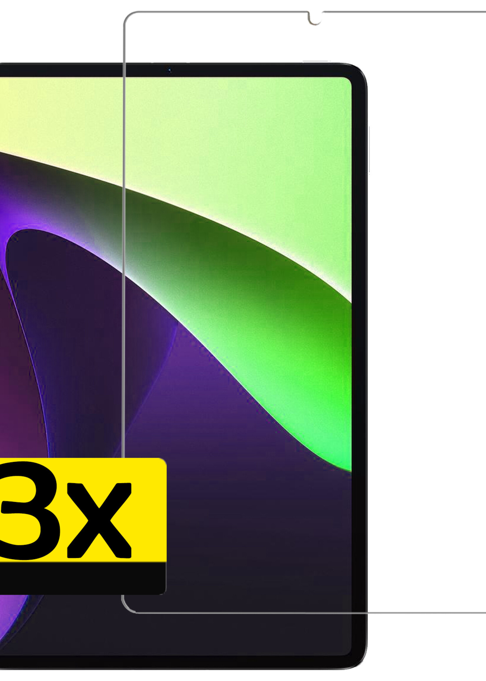 LUQ Screenprotector Geschikt voor Xiaomi Pad 5 Screenprotector Bescherm Glas Tempered Glass Screen Protector - Screen Protector Geschikt voor Xiaomi Pad 5 Screenprotector - 3 Stuks