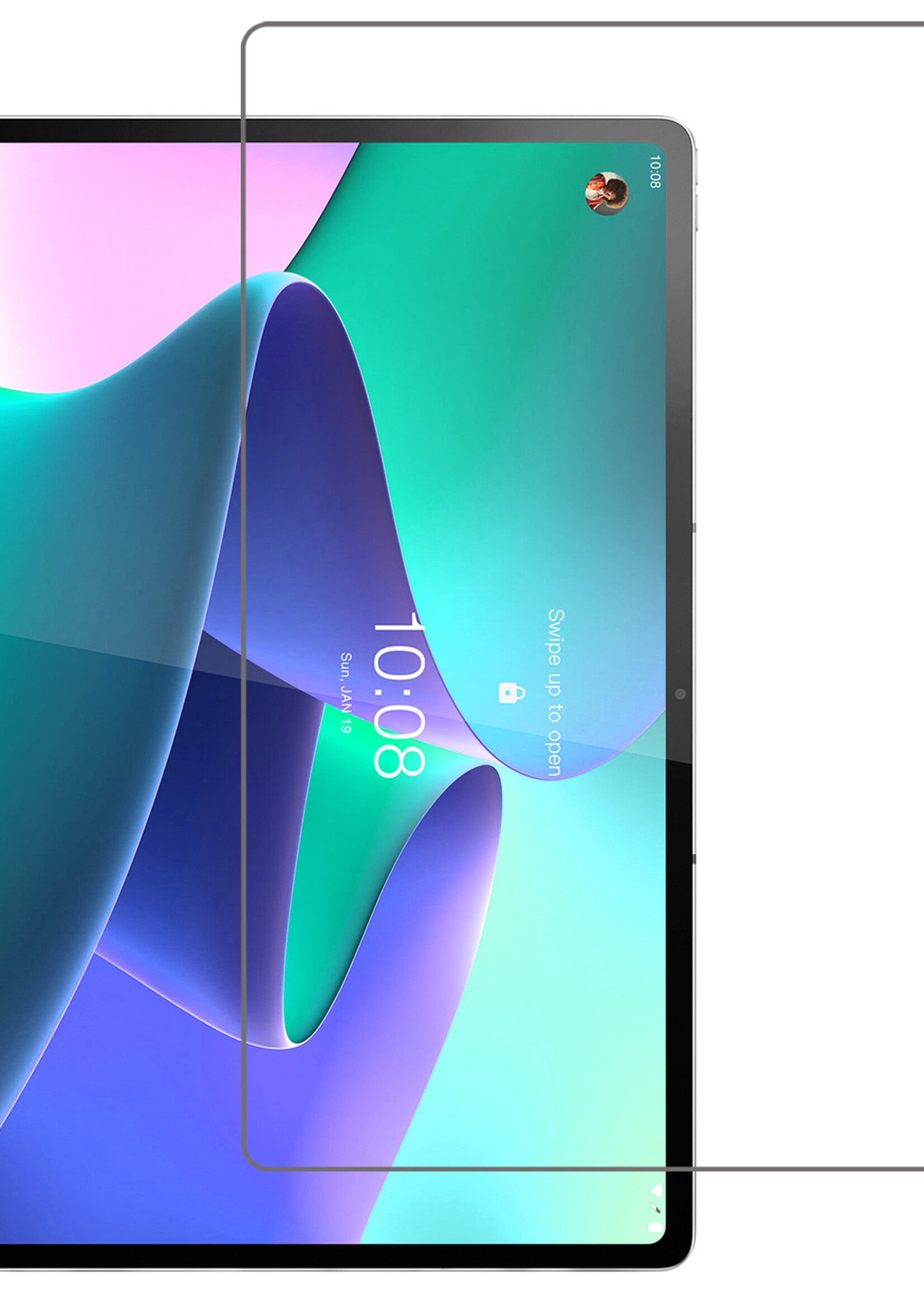 LUQ Screenprotector Geschikt voor Lenovo Tab P12 Pro Screenprotector Bescherm Glas Tempered Glass Screen Protector - Screen Protector Geschikt voor Lenovo Tab P12 Pro Screenprotector