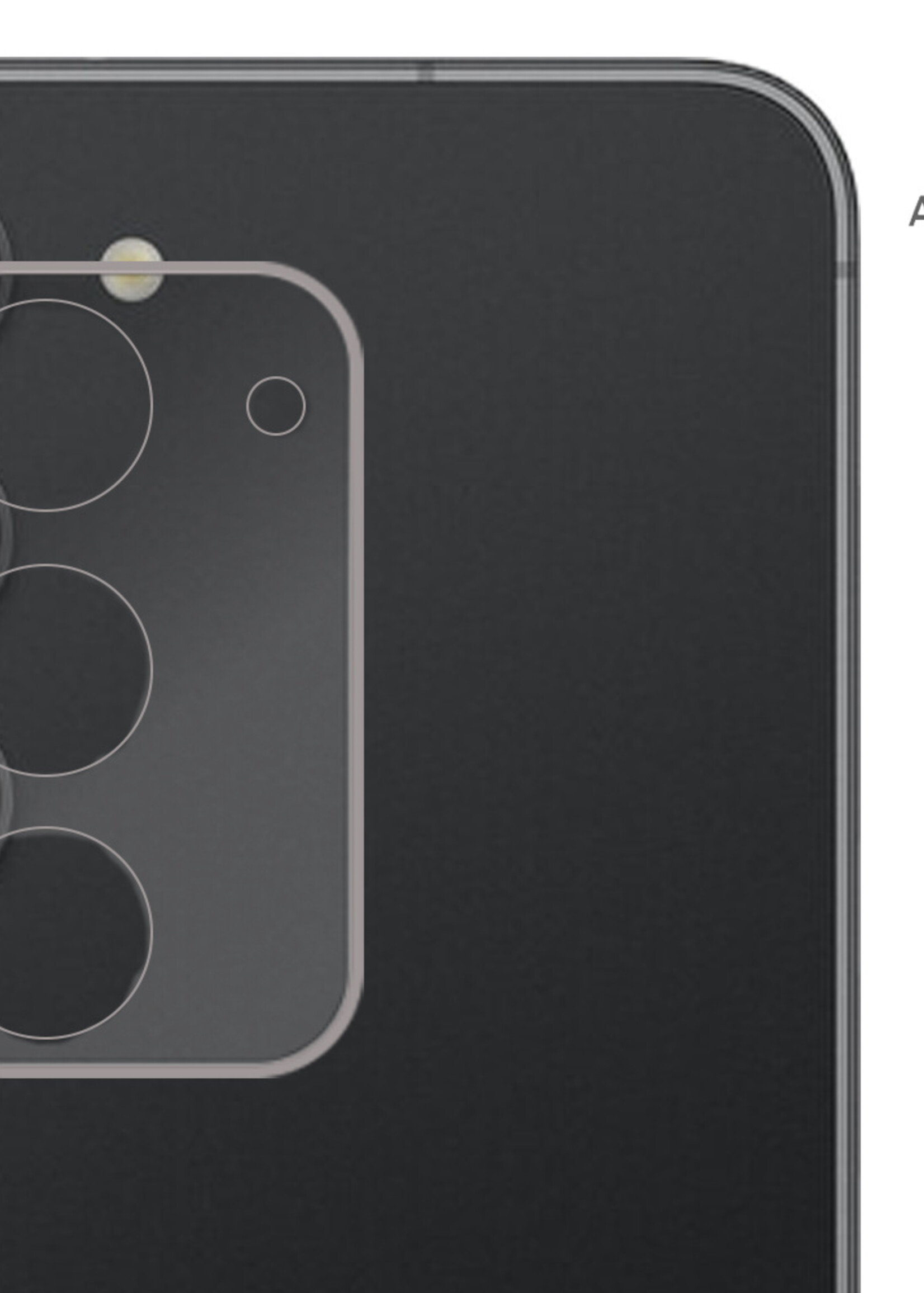 LUQ Screenprotector Geschikt voor Samsung S23 Plus Camera Screenprotector Tempered Glass - Screenprotector Geschikt voor Samsung Galaxy S23 Plus Screenprotector Camera Screenprotector - 3 Stuks