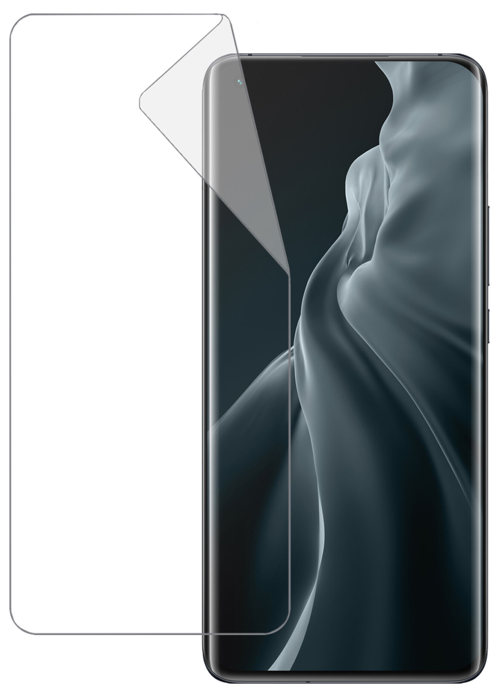 LUQ Screenprotector Folie Geschikt voor Xiaomi Mi 11 Screenprotector Bescherm Folie Soft TPU - Screenprotector Folie Geschikt voor Xiaomi Mi 11 Screenprotector