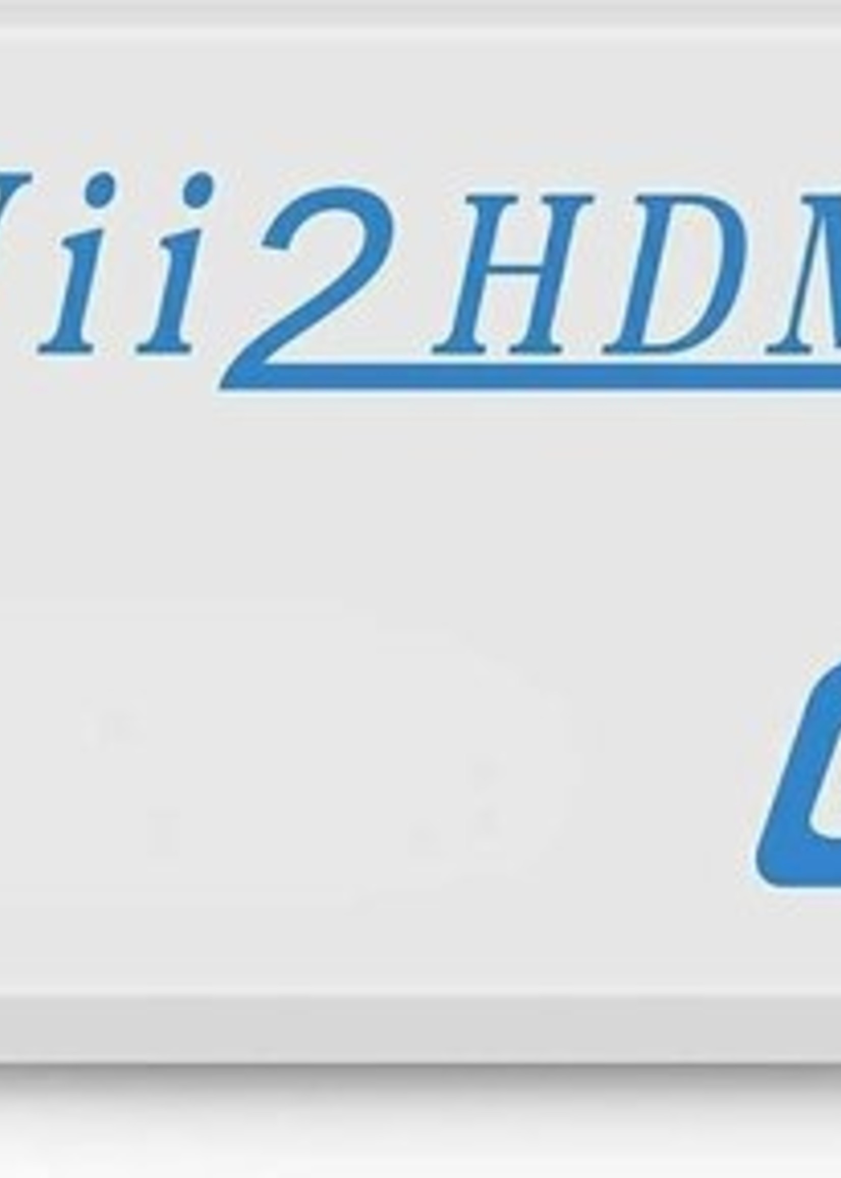 LUQ Wii naar HDMI Adapter Converter 1080p Full HD Kwaliteit - Wit