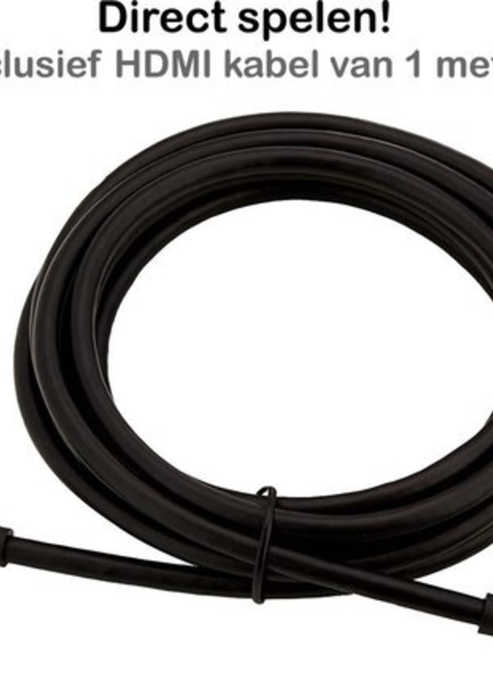 LUQ Wii naar HDMI Adapter Converter 1080p Full HD Kwaliteit Met HDMI Kabel