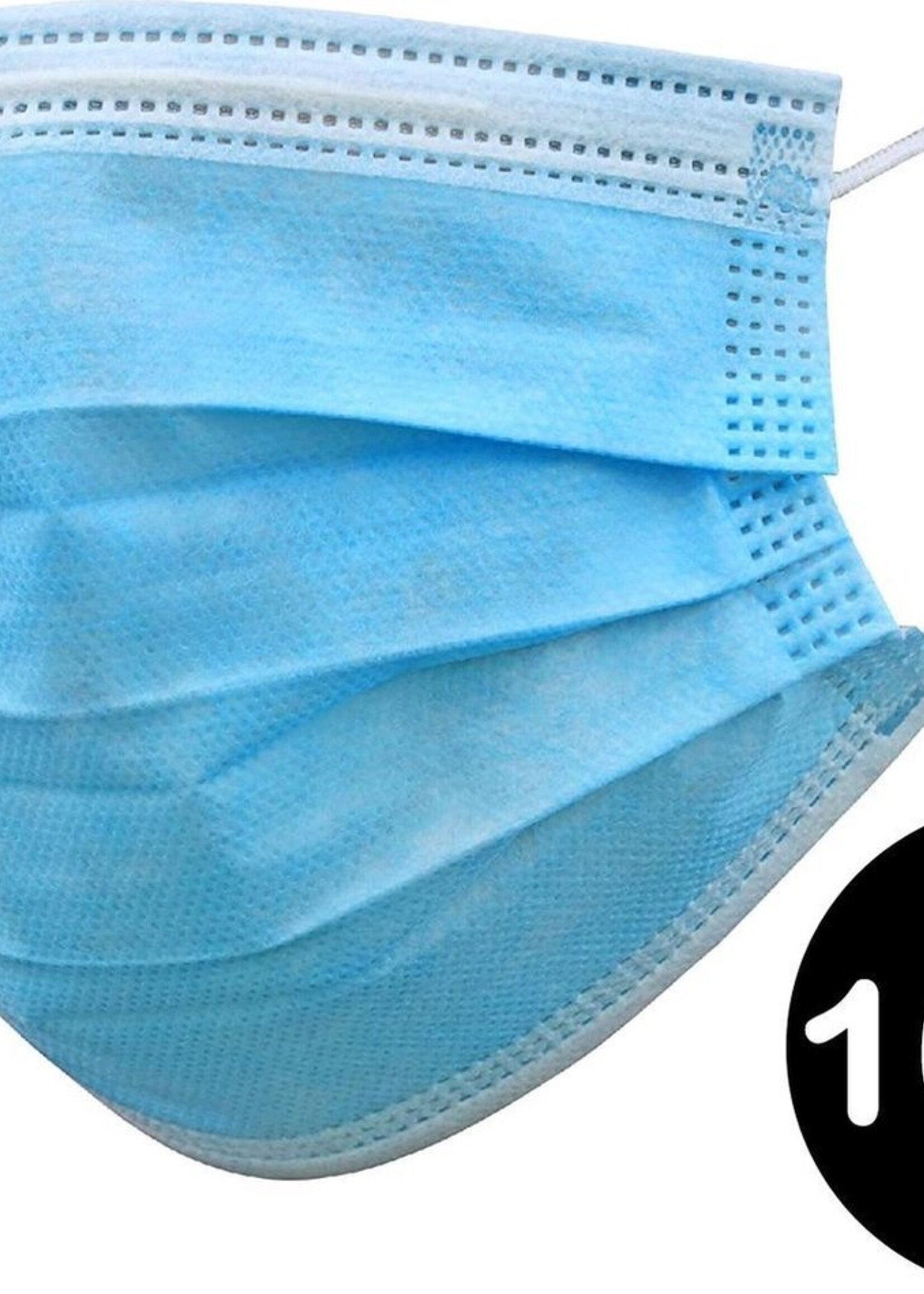 LUQ Mondkapje Wegwerp Mondkapjes Mondmasker Niet Medisch - 100 Stuks