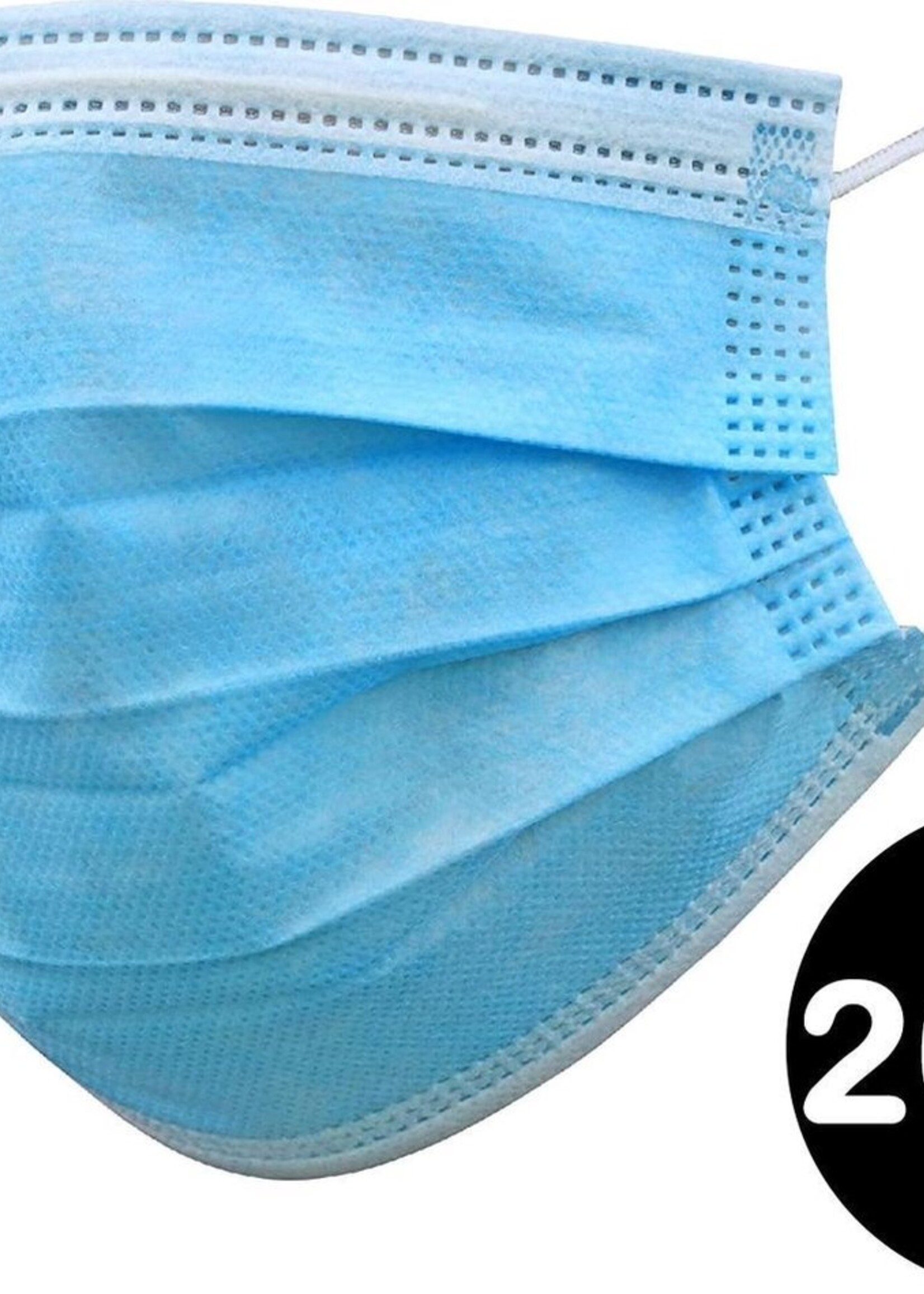 LUQ Mondkapje Wegwerp Mondkapjes Mondmasker Niet Medisch - 200 Stuks