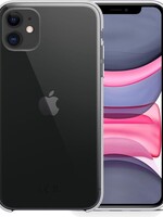LUQ LUQ - iPhone 11 Hoesje Siliconen Case - Transparant