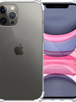 LUQ LUQ iPhone 11 Pro Max Shock Hoesje - Transparant